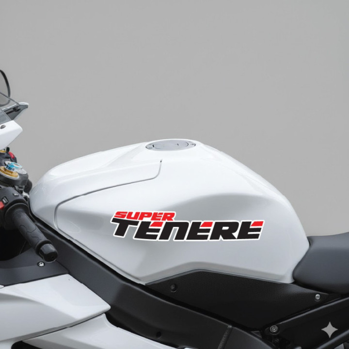 Yamaha Super Tenere Logo Style 4 Stickers Decals - DecalsHouse