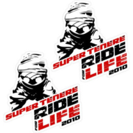 Yamaha Super Tenere Ride For Life Stickers Decals - DecalsHouse
