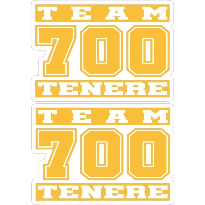 Yamaha Super Tenere Team 700 Stickers Decals - DecalsHouse