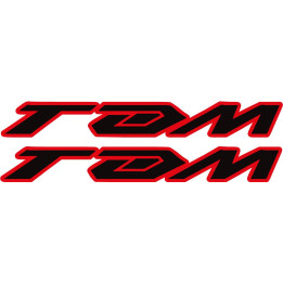 Yamaha Tdm Red Style 2 Stickers Decals - DecalsHouse