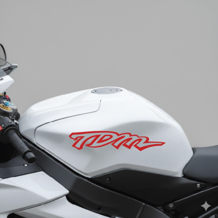 Yamaha TDM Stickers – Style 6 TDM850 TDM900 Sport Tourer Decals (2-Pack)