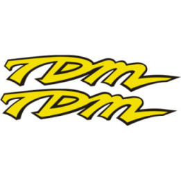 Yamaha Tdm Yellow Stickers Decals - DecalsHouse
