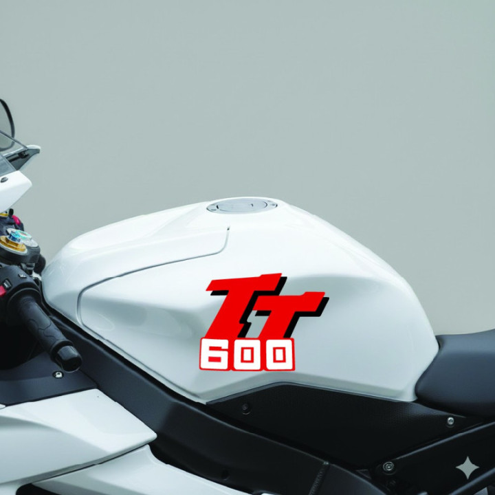 Yamaha TT-600 Stickers – Enduro Decals (2-Pack)