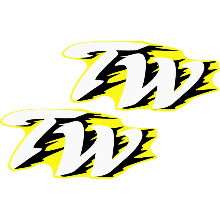 Yamaha Tw Yellow Stickers Decals - DecalsHouse