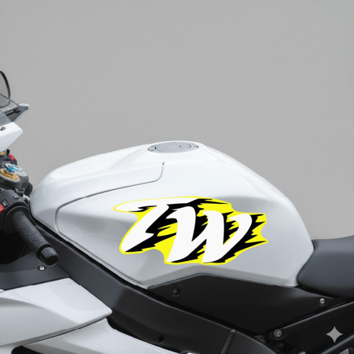 Yamaha Tw Yellow Stickers Decals - DecalsHouse