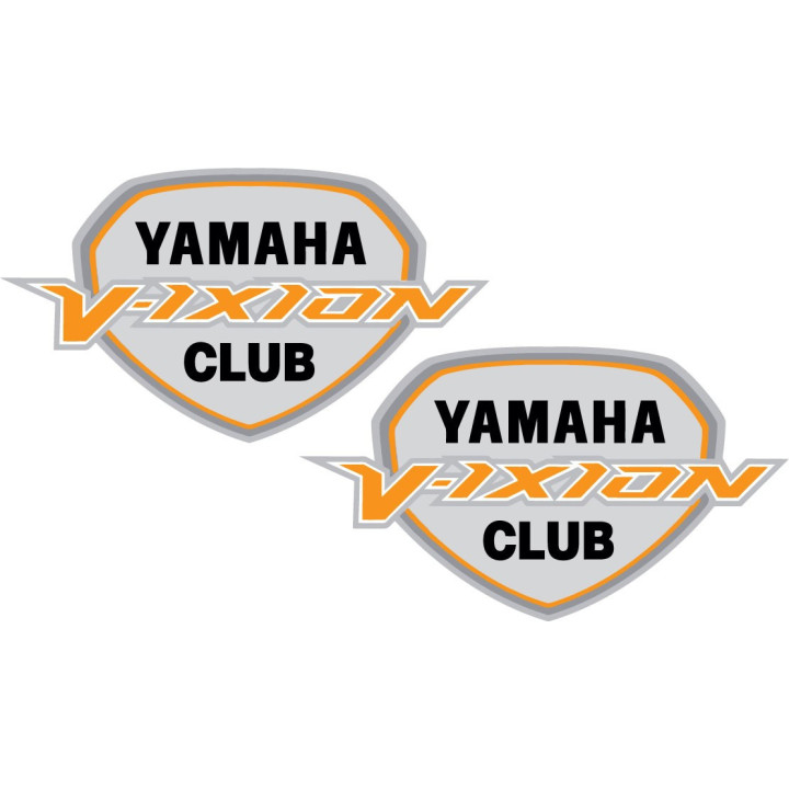 Yamaha V Ixion Club Stickers Decals - DecalsHouse