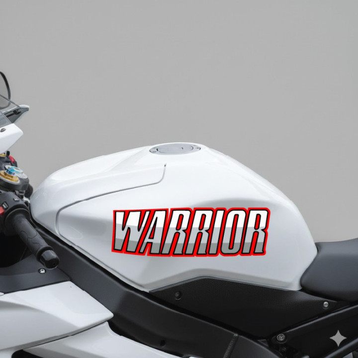 Yamaha Warrior Style 2 Stickers Decals - DecalsHouse