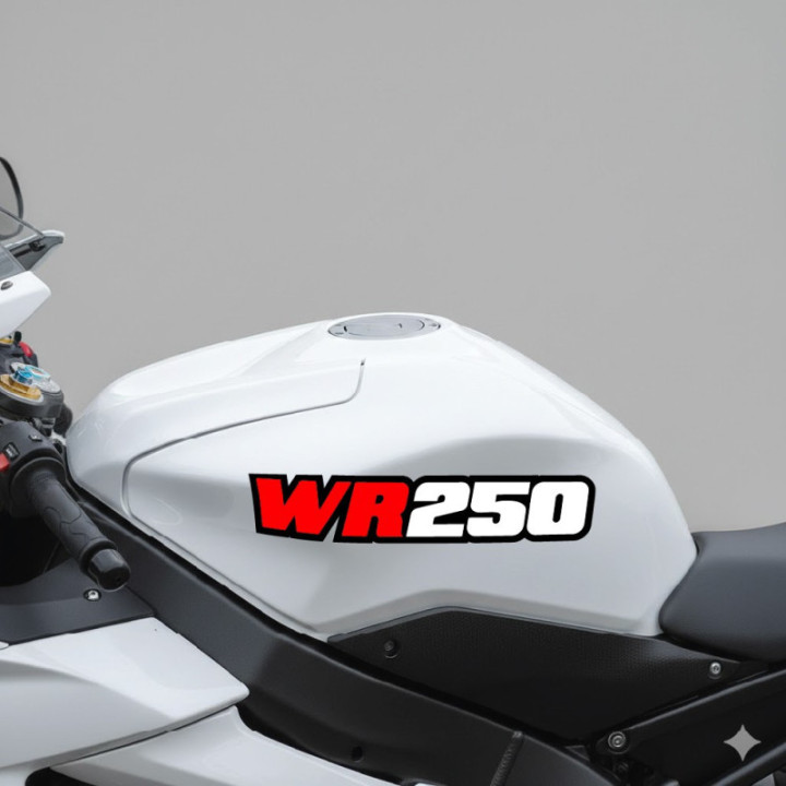 Yamaha Wr 250 Red Stickers Decals - DecalsHouse