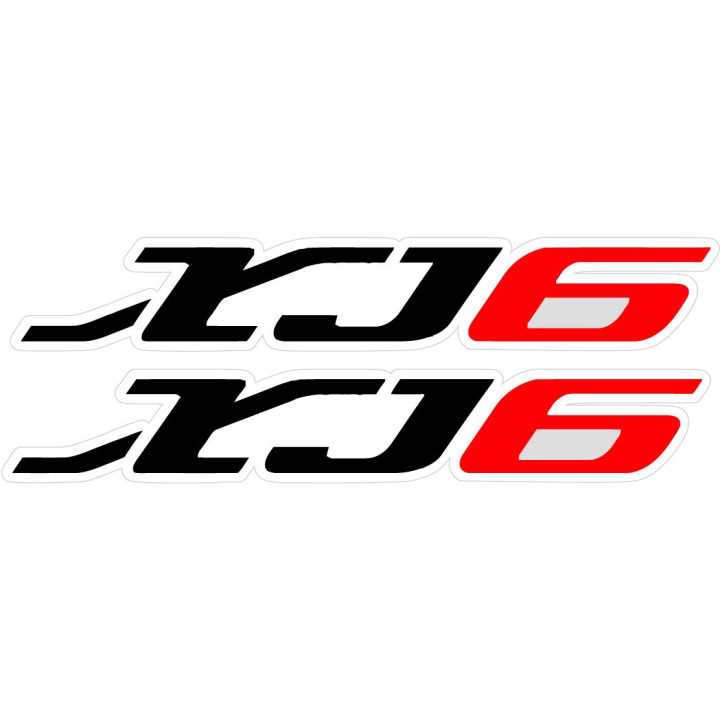 Yamaha XJ6 Stickers – XJ6N XJ6S Diversion Fairing Tank Decals (2-Pack)