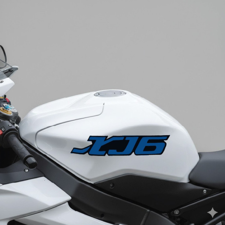 Yamaha Xj6 Style 2 Stickers Decals - DecalsHouse