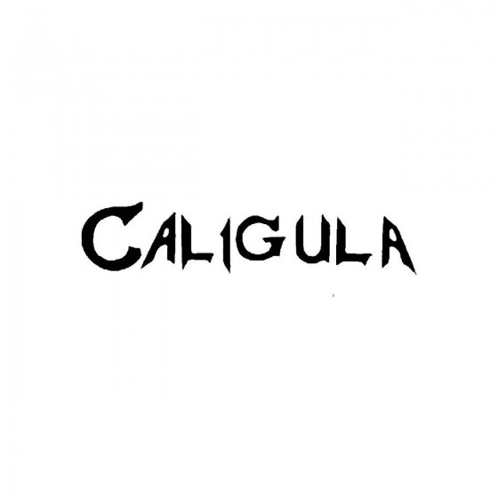 Caligula 3band Logo Vinyl...