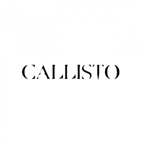 Callistoband Logo Vinyl Decal