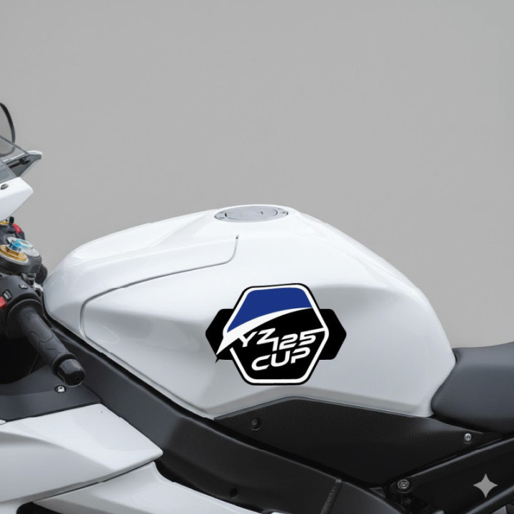 Yamaha Yz 125 Cup Stickers Decals - DecalsHouse