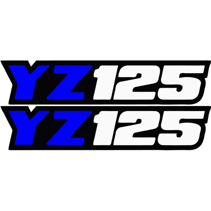 Yamaha Yz 125 Stickers Decals - DecalsHouse