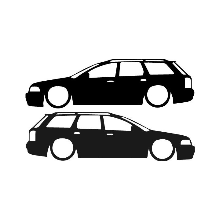 Buy Audi A4 B5 Avant Low Sticker Online
