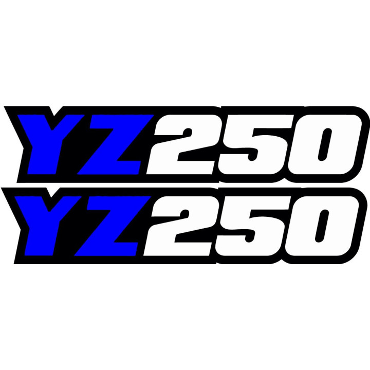 Yamaha Yz 250 Stickers Decals - DecalsHouse