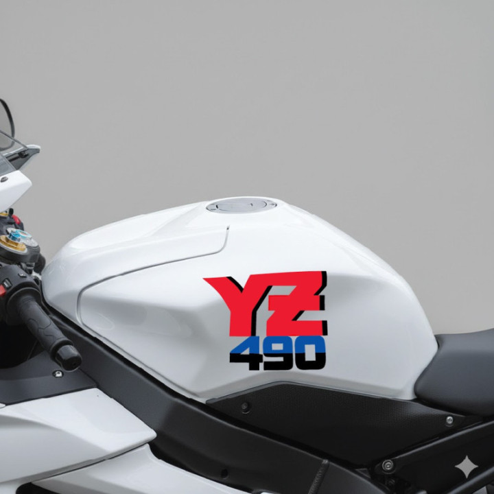 Yamaha Yz 490 Stickers Decals - DecalsHouse