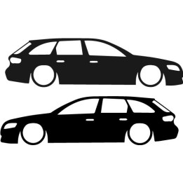 Buy Audi A4 B8 Avant Low Sticker Online