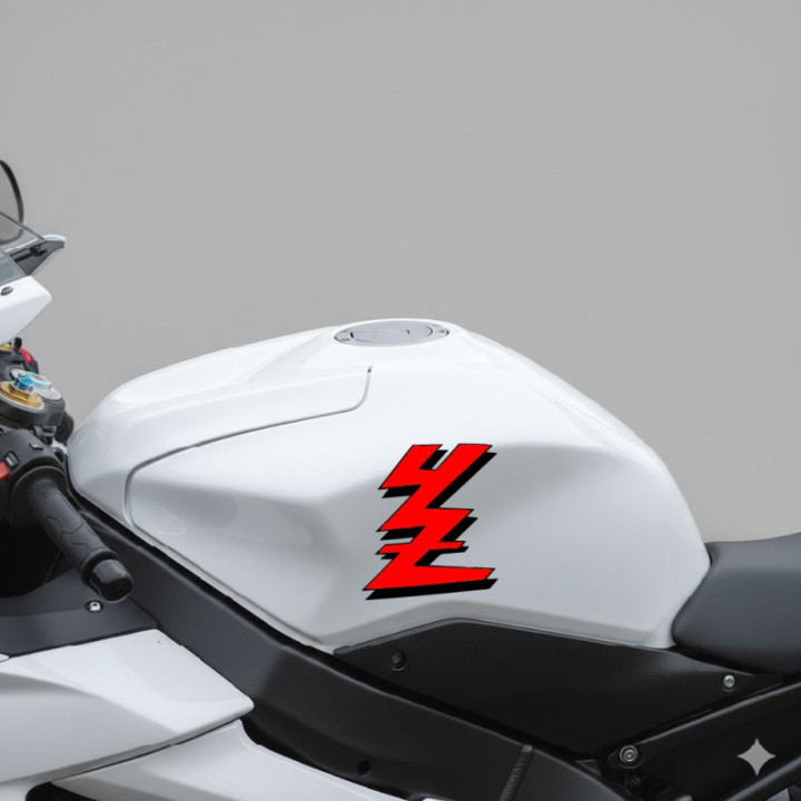 Yamaha Yz Style 2 Stickers Decals - DecalsHouse