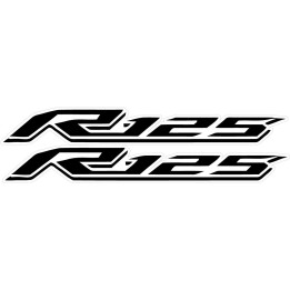 Yamaha Yzf R 125 White Stickers Decals - DecalsHouse
