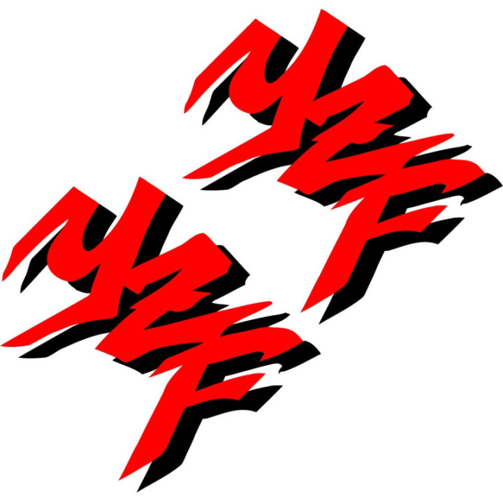 Yamaha Yzf Style 2 Stickers Decals - DecalsHouse