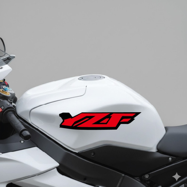Yamaha Yzf Style 3 Stickers Decals - DecalsHouse