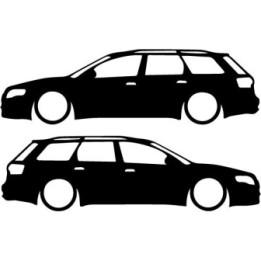 Buy Audi A4 Rs4 Avant Low Sticker Online