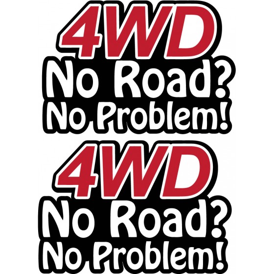 2x 4wd No Road No Problem...