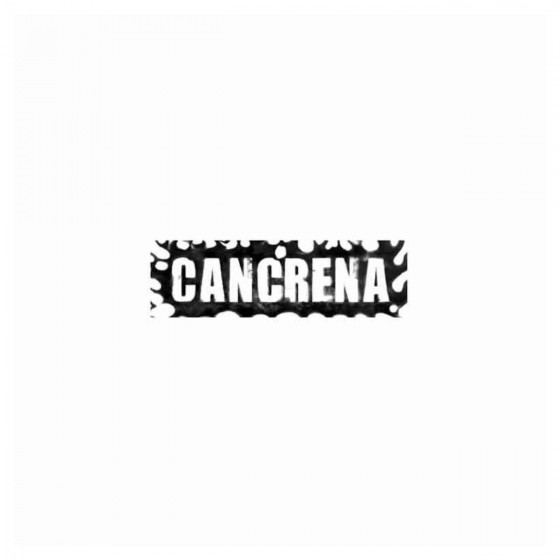 Cancrena Band Decal Sticker