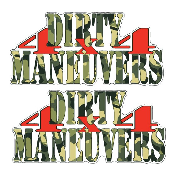 2x Dirty Maneuvers 4x4 4wd...