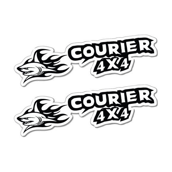 2x Shark Courier 4x4 4wd...