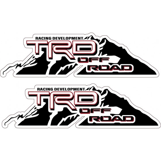 2x Trd Offf Road Stickers...