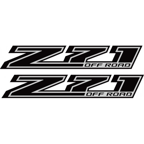 2x Z71 Offroad Stickers Decals