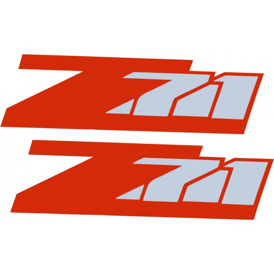 2x Z71 Style 2 Stickers Decals