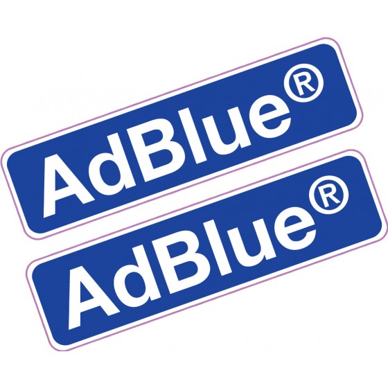 2x Adblue Diesel Stickers...