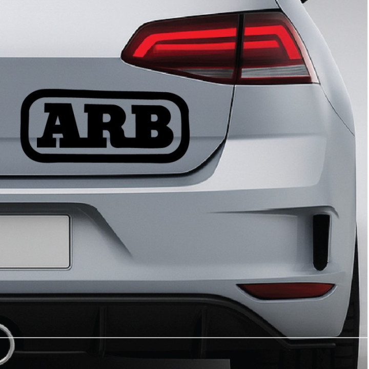 ARB 4x4 Accessories Stickers – Overland Offroad Truck Decals (2-Pack)