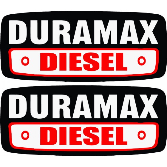 2x Diesel Duramax Stickers...