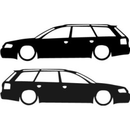 Buy Audi A6 Rs6 C5 Avant Low Sticker Online