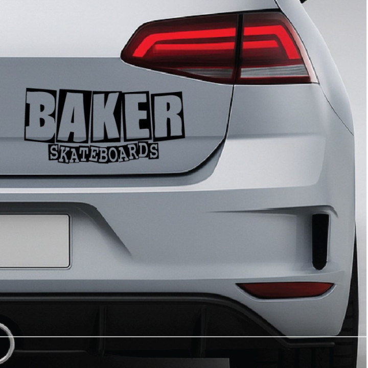 2x Baker Skateboards Sticker Decal Decal Stickers - DecalsHouse