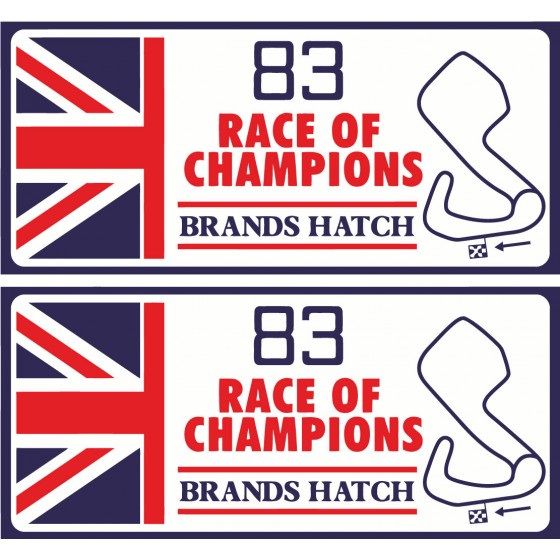 2x 1983 Race Of Champions...