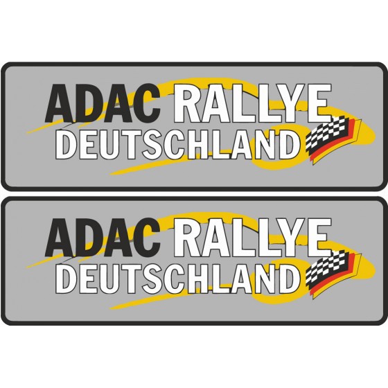 2x Adac Rallye Deutschland...