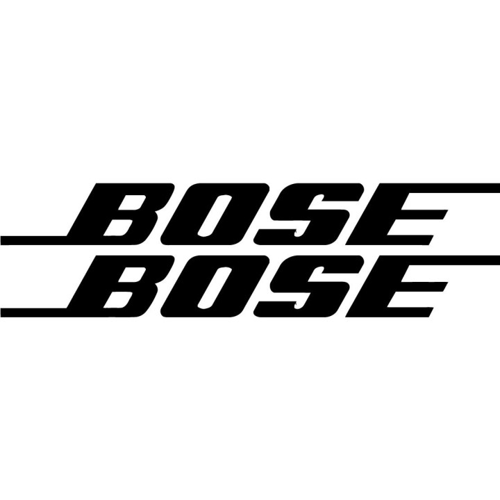 2x Bose Sticker Decal Decal Stickers - DecalsHouse