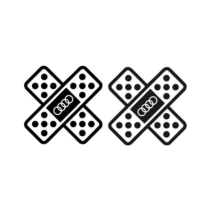 Buy Audi Pleister Decal Sticker Online