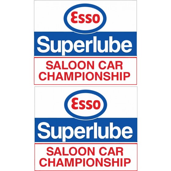 2x Esso Superlube Saloon...