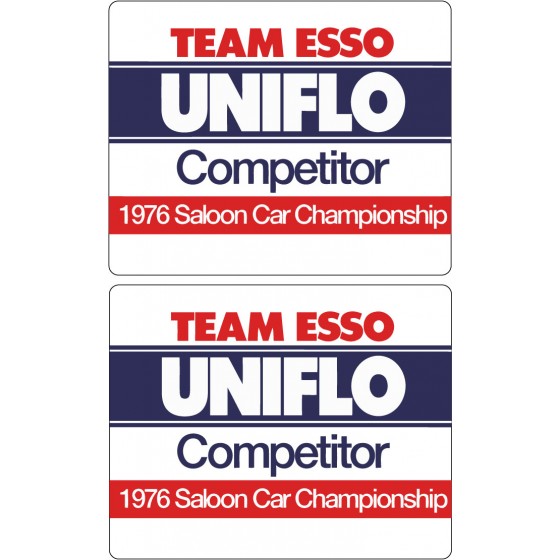 2x Esso Team Saloon Car...