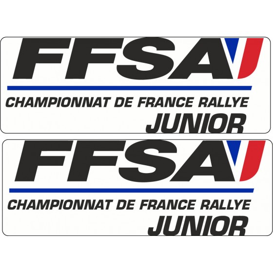 2x Ffsa Rallye Junior...