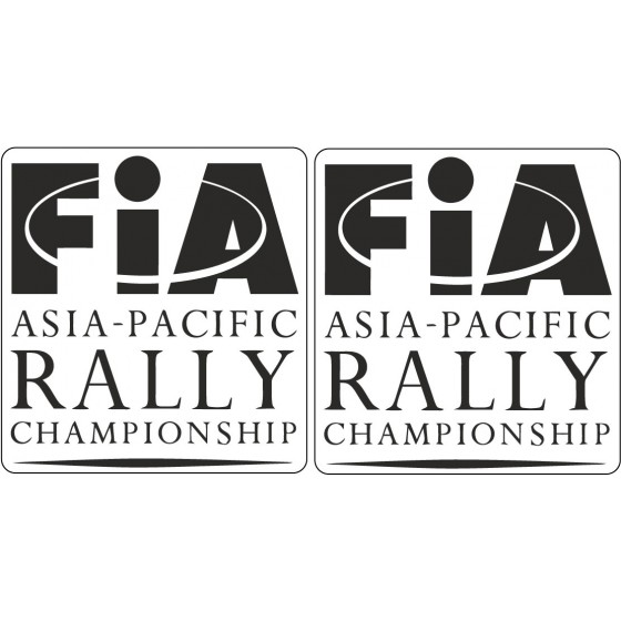 2x Fia Asia Pacific Rally...