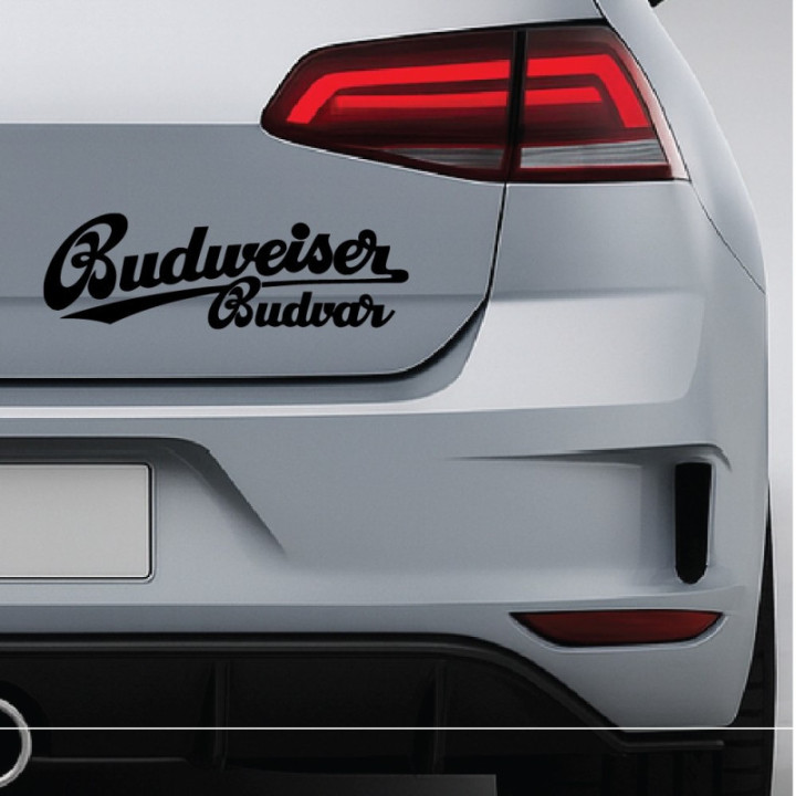 2x Budweiser Sticker Decal Decal Stickers - DecalsHouse