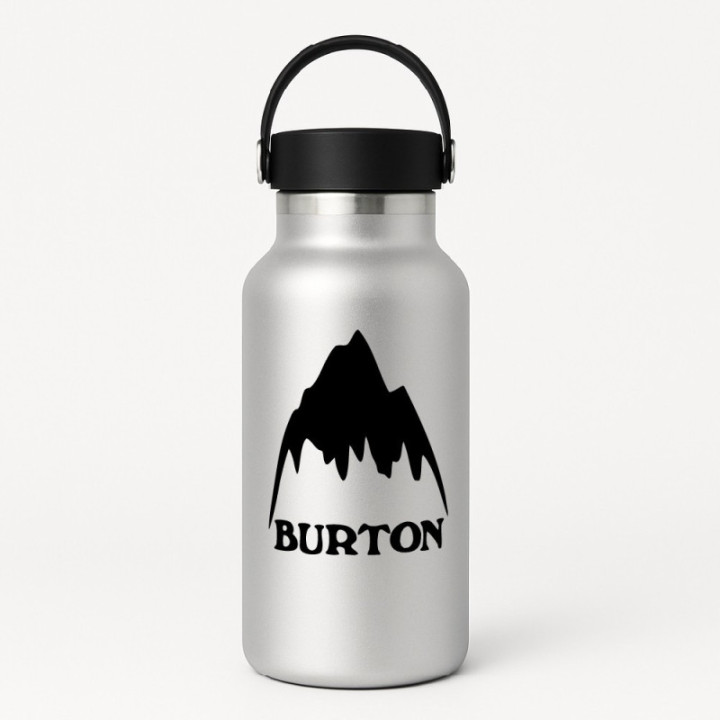 Burton Snowboard Stickers – Custom Flying V Process Decals (2-Pack)