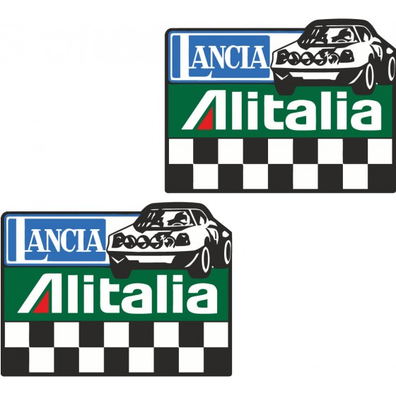 2x Lancia Stratos Rally...